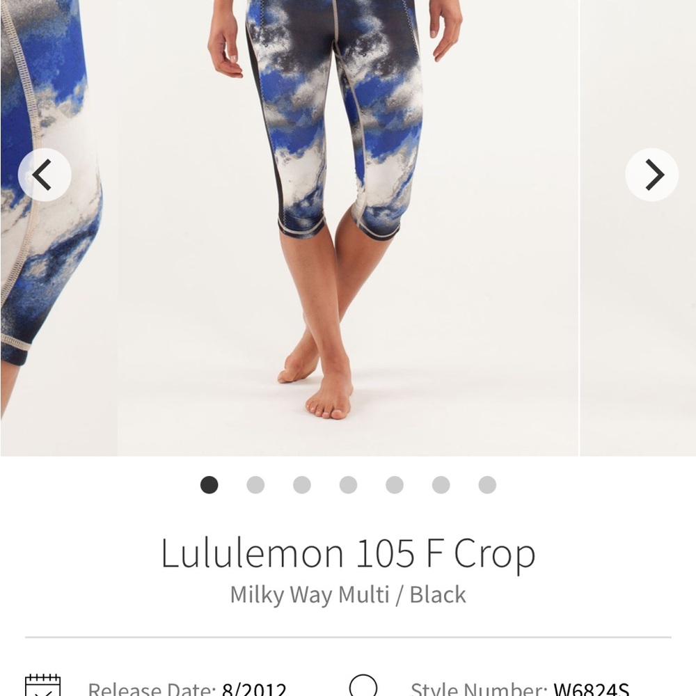 lululemon 105F Milky Way